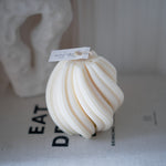 bougie naturelle non parfumée