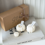 Coffret Petites Citrouilles - cire de soja