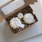 Coffret Petites Citrouilles - cire de soja